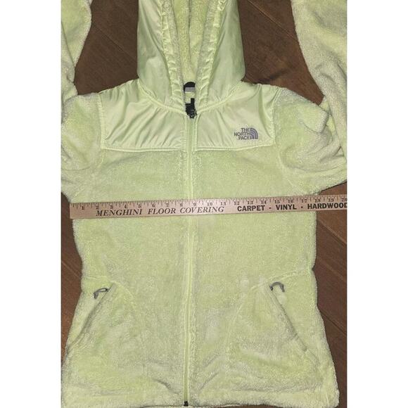 The North Face Women's Fleece Jacket Green Long Sleeve Full Zip Jacket - Picture 9 of 11